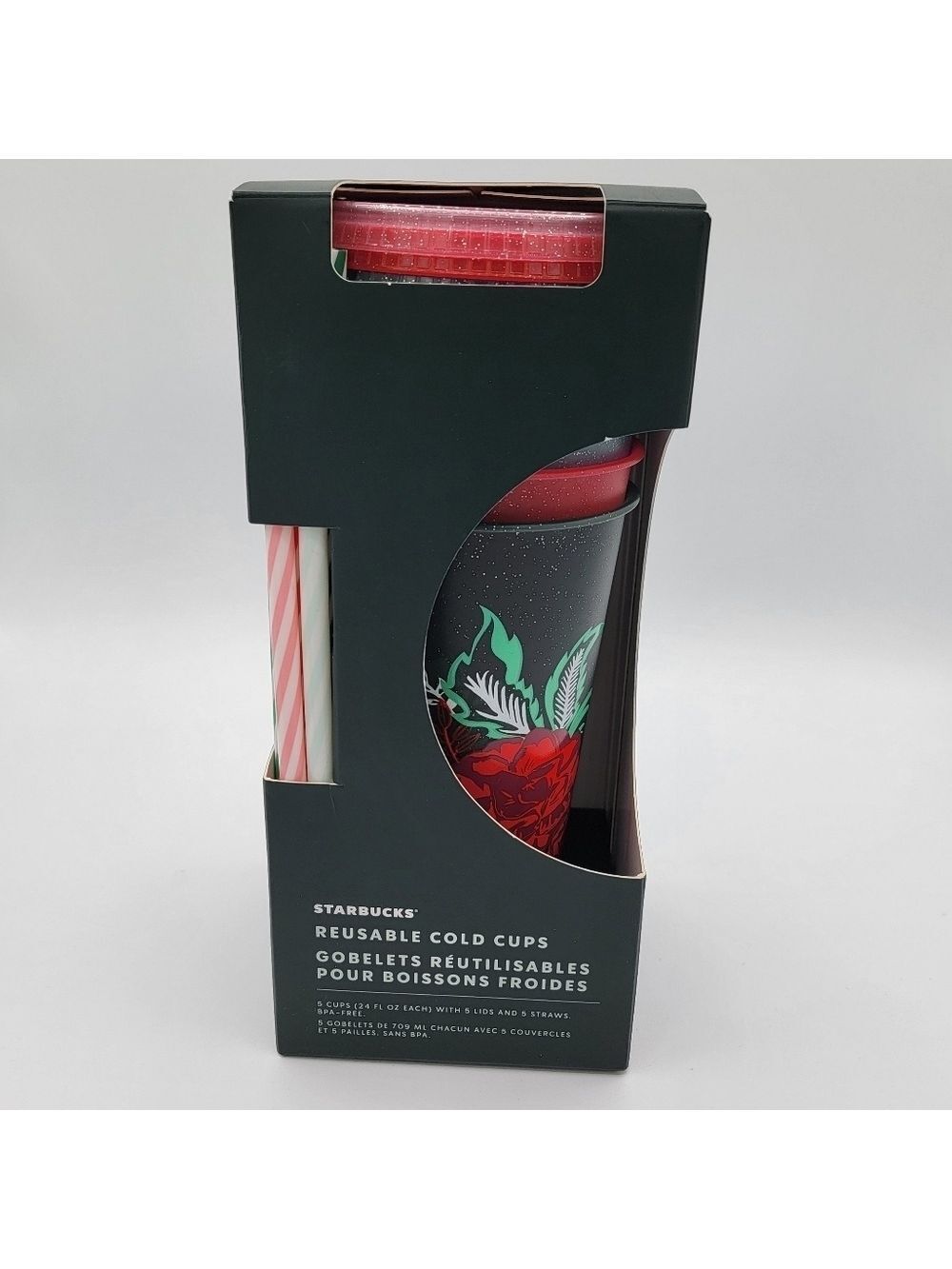 Starbucks Reusable Cup Set NEW #1880
